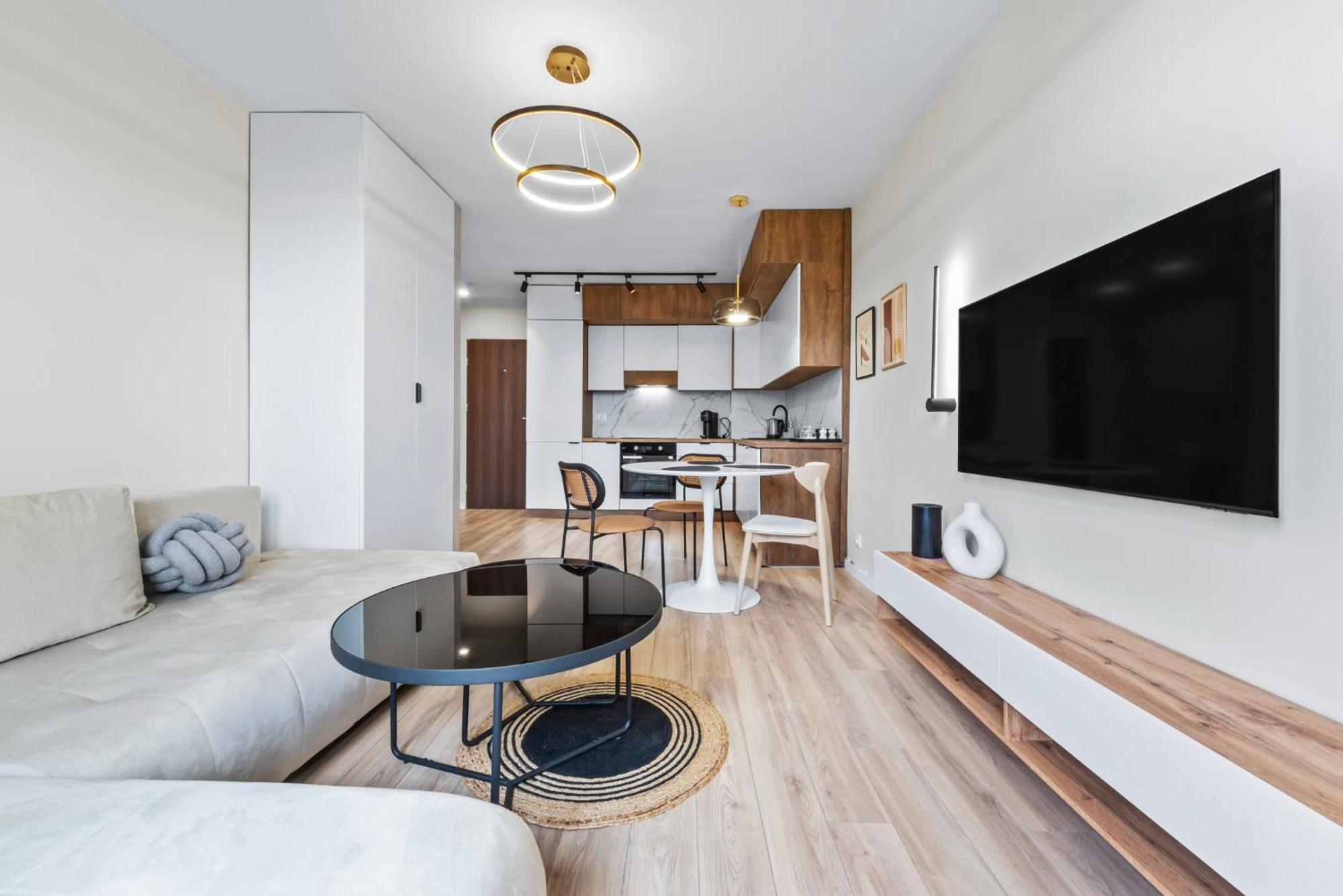 Rentplanet - Apartament Miedzynarodowa Варшава Экстерьер фото