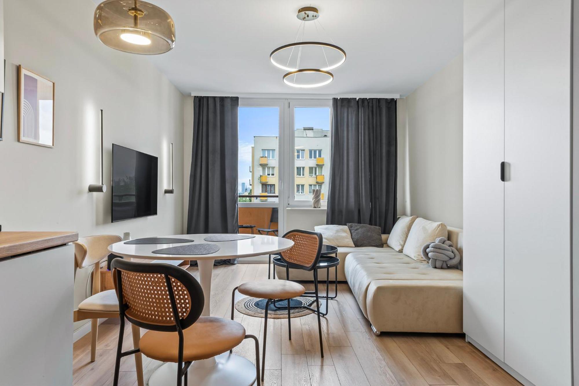 Rentplanet - Apartament Miedzynarodowa Варшава Экстерьер фото