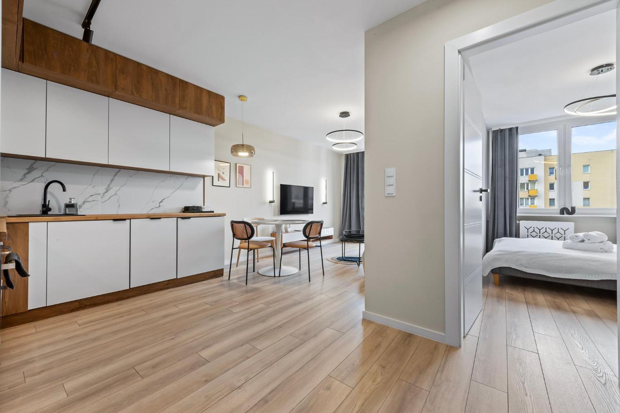 Rentplanet - Apartament Miedzynarodowa Варшава Экстерьер фото